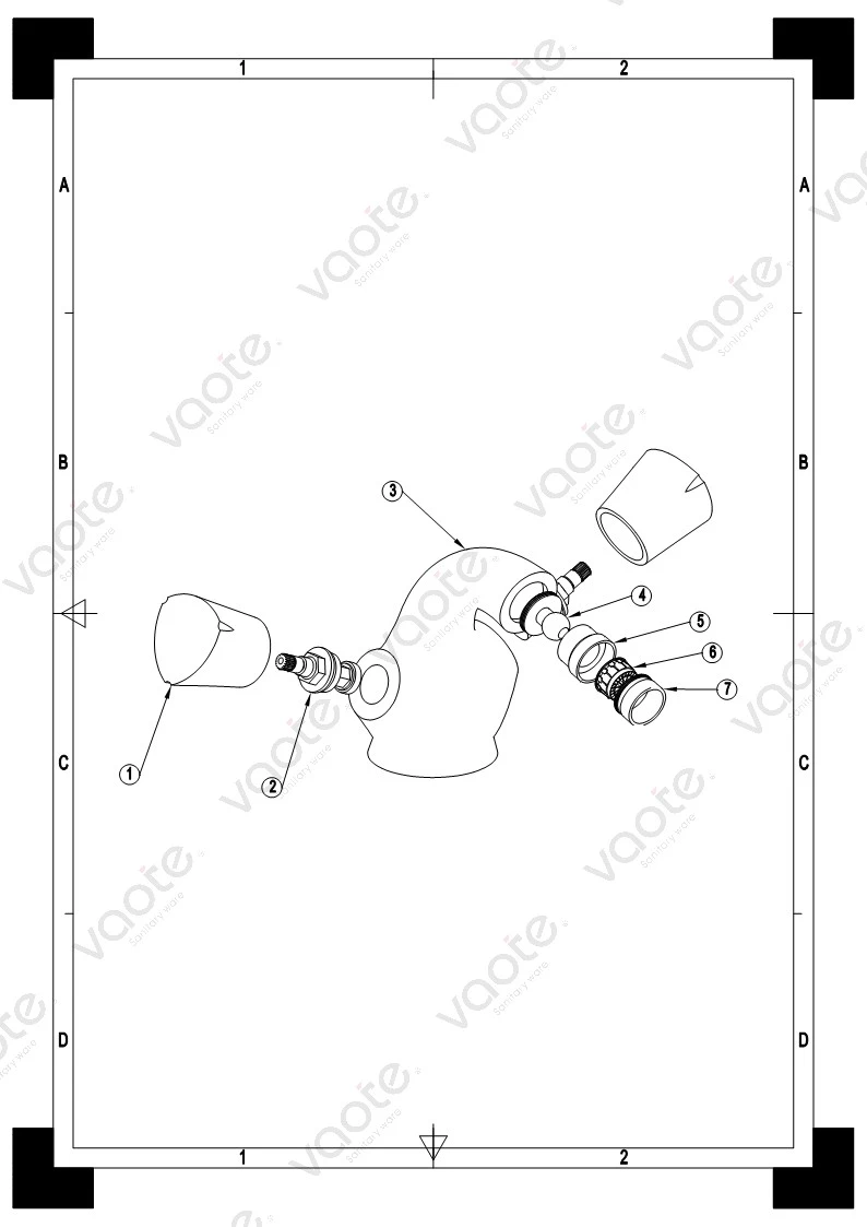 the structure of faucet