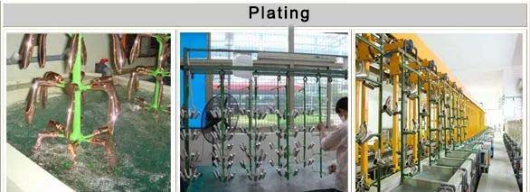 plating of faucet