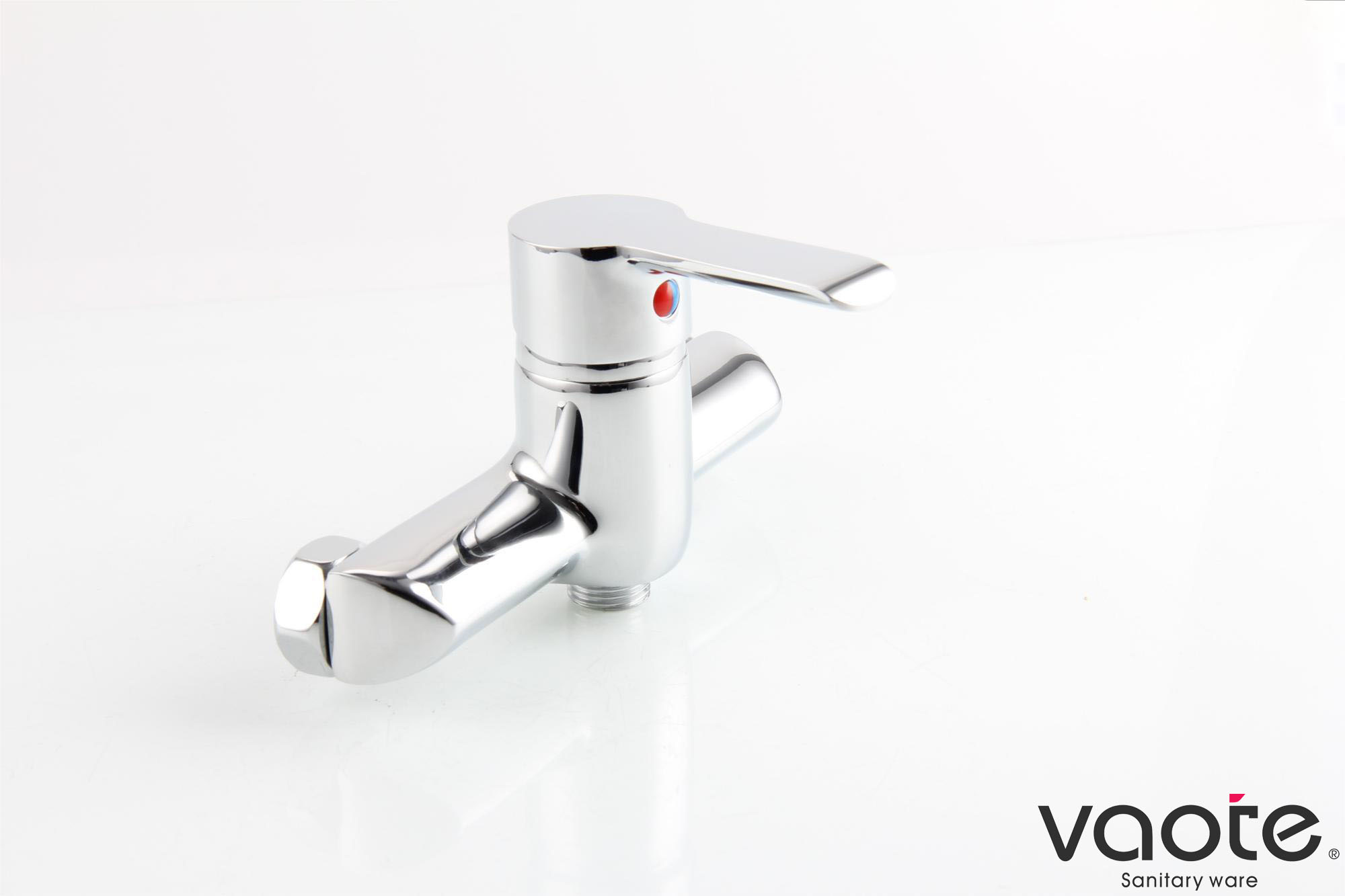 single lever brass body bathroom faucet