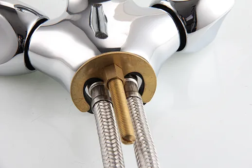 double handle basin mixer