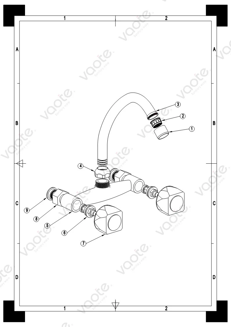 structure of faucet