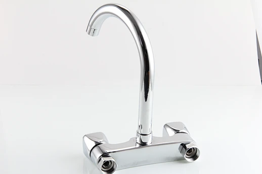 double handle kitchen faucet