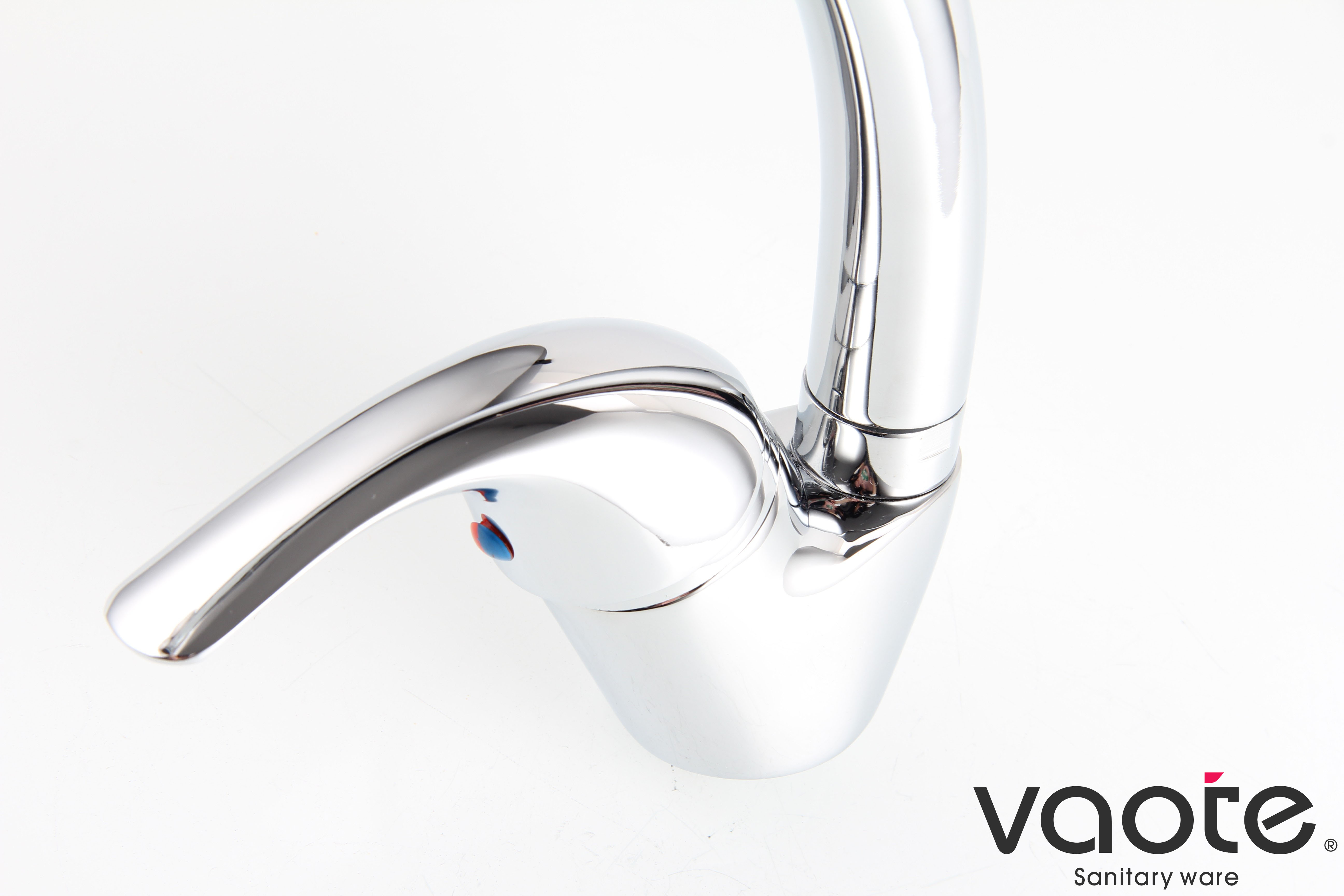 VT12106 sanitary ware single lever deck mounted brass material high quality sink mixer Vaote faucet picture·
