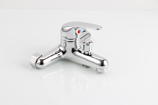 brass body single lever bath mixer with 35mm ceramic cartridge