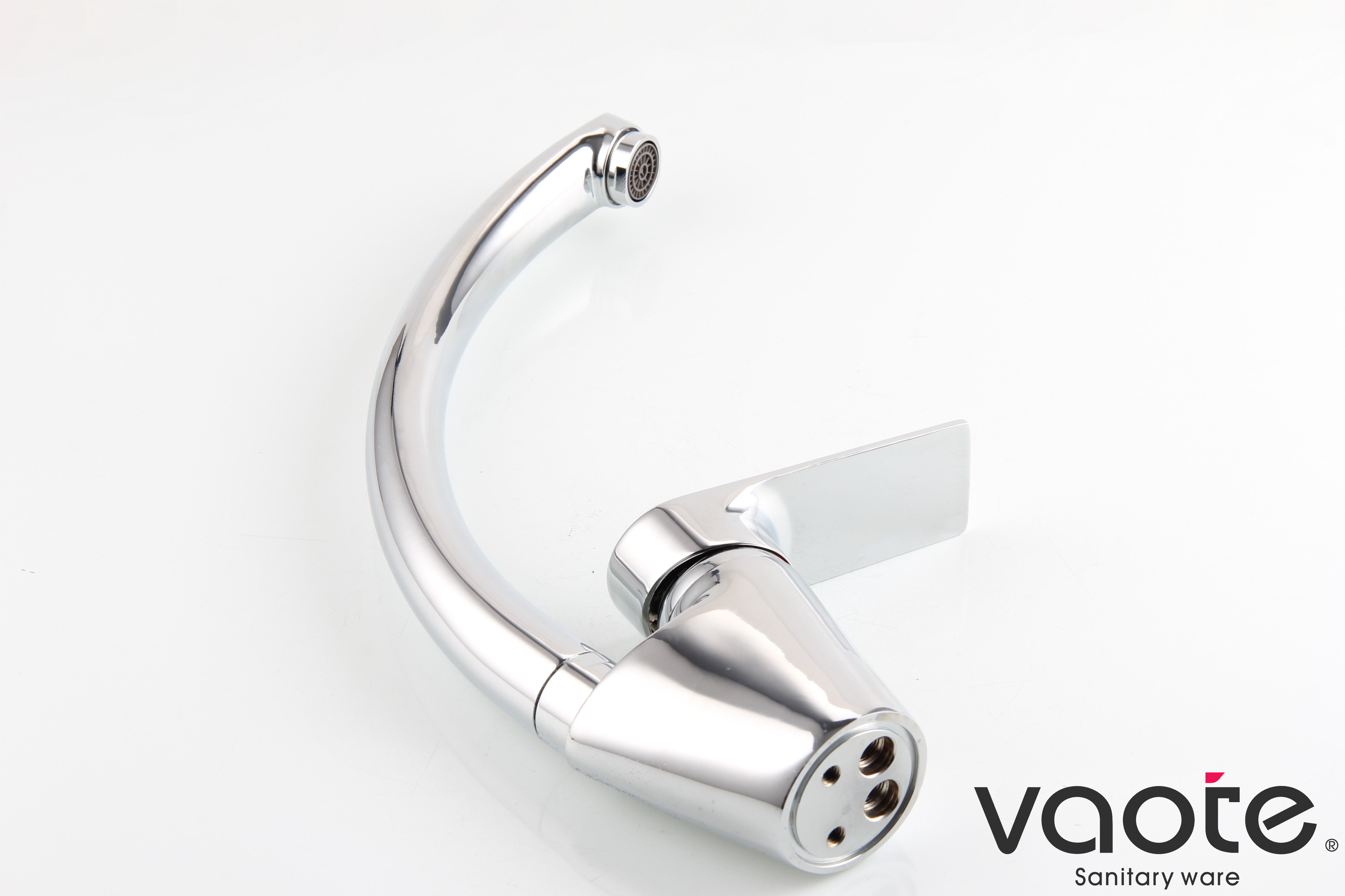 Vaote VT14606 sanitary ware single lever deck mounted brass material high quality sink mixer faucet description
