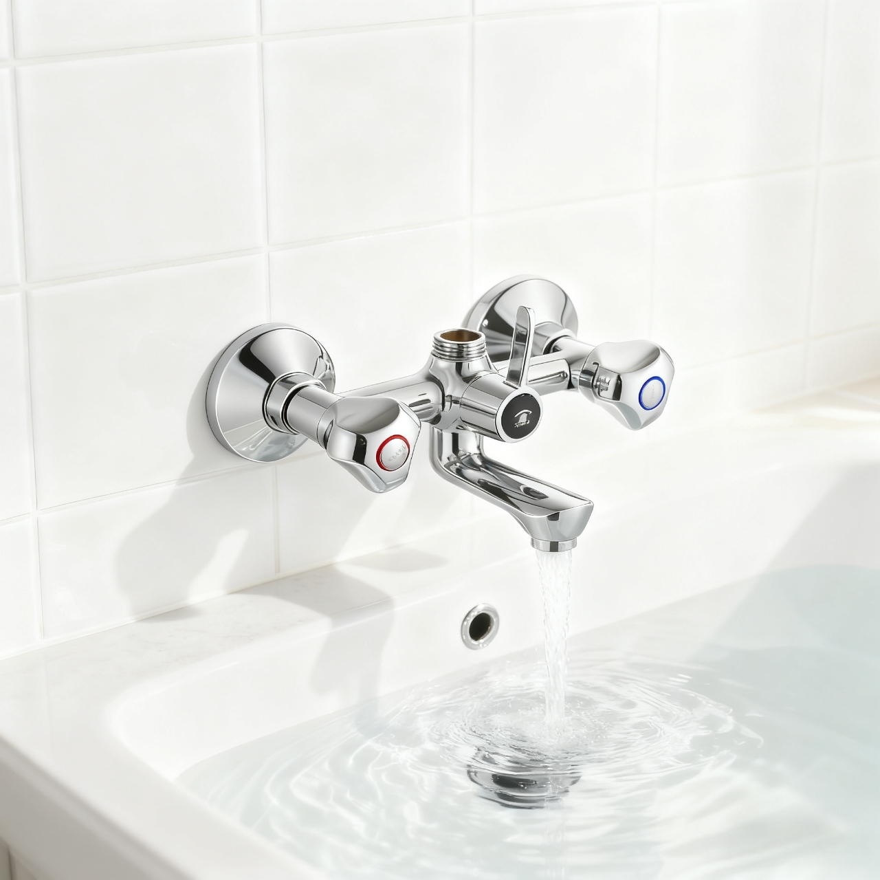 brass bath shower mixer