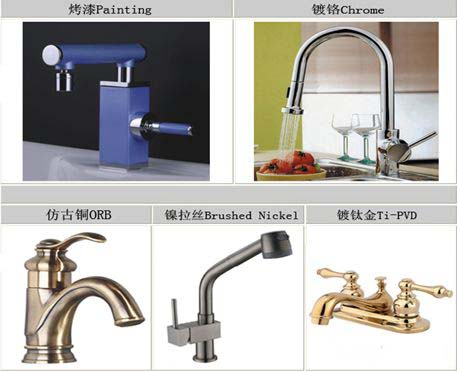 faucet product introduction structure surface