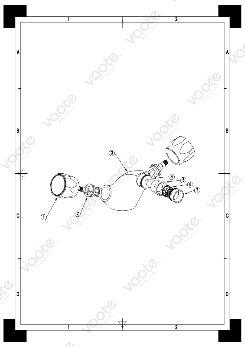the structure of faucet
