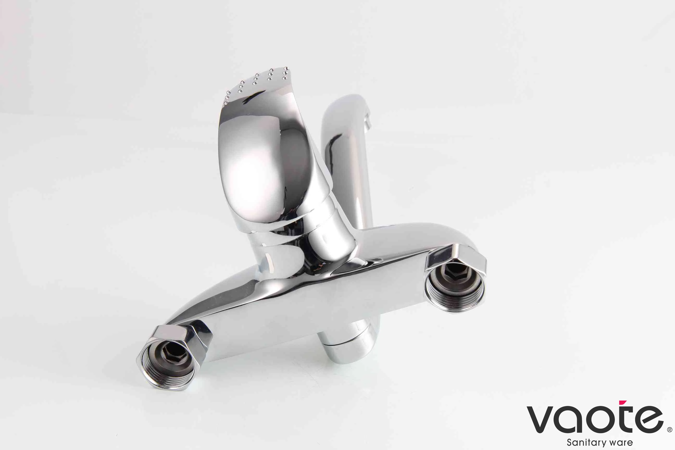 single lever wall mounted kitchen faucet