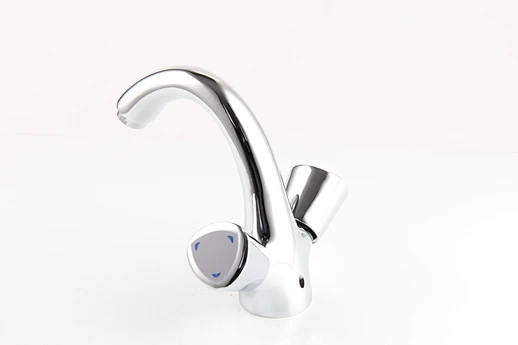 double handle basin mixer