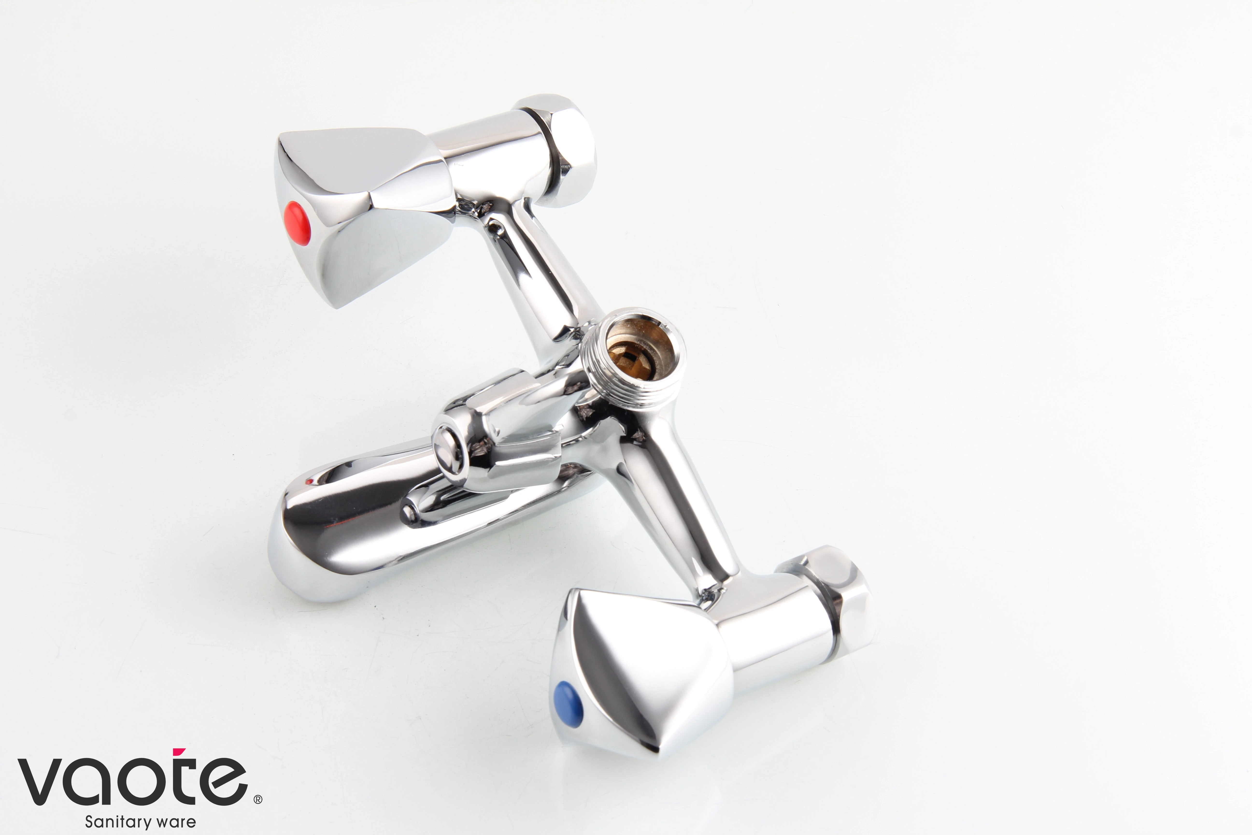 double handle shower head mixer faucet