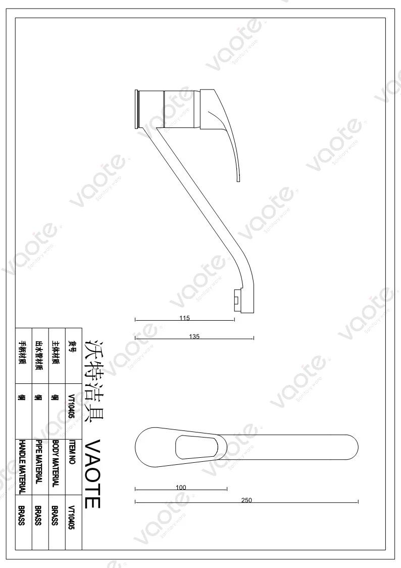 single lever deck mounted brass body kitchen mixer structure