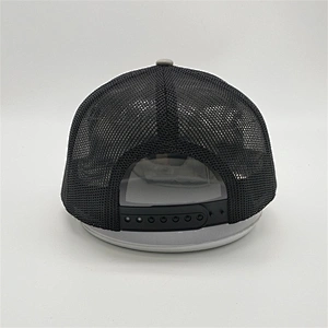Wholesale Heather Grey Trucker Hats,Premium Plain Black Mesh Hat,Embroidered Customize Logo Trucker Caps
