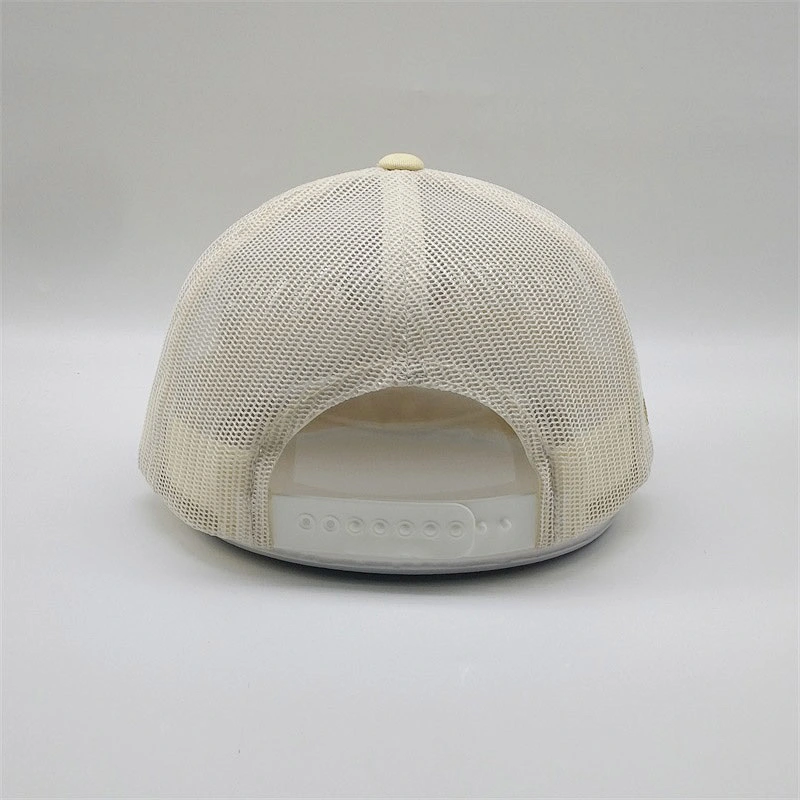 Custom Top Quality Gold Embroidery Trucker Hat,Yellow Mesh Back Trucker Cap,6 Panel Yellow Truck Hat For Sale