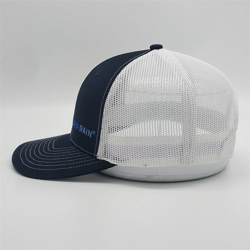 Wholesale Multi Color Mens Summer Mesh Cap 6panels Plastic Buckle Strap Sport Caps Custom Logo Trucker Hats