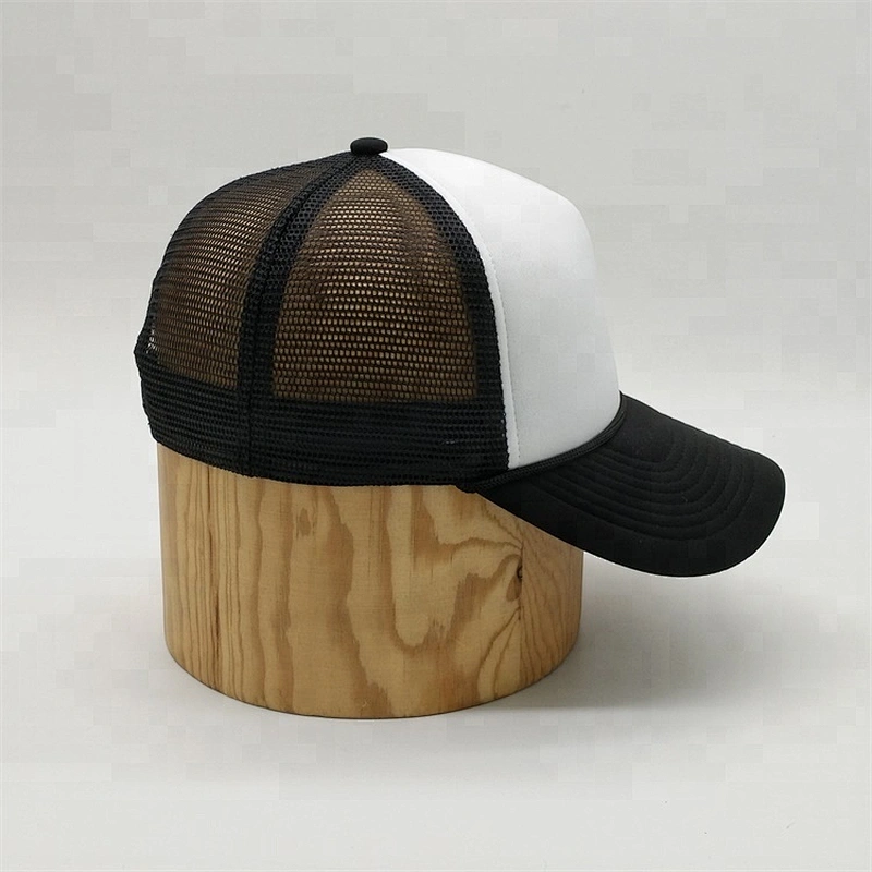 Private Label 5 Panel Foam Front Horse Print Kids Trucker Hats With Rope