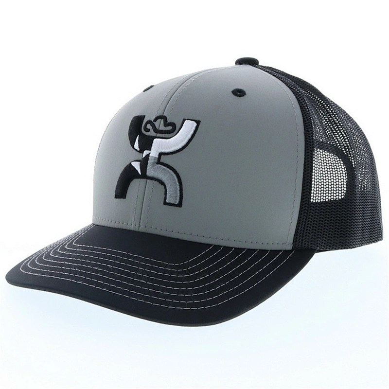 Trucker Wholesale Mens Embroidery Trucker Cap,Grey 6 Panel Outdoor Research Trucker Hat,Design Plain Logo Men Black Mesh Trucker