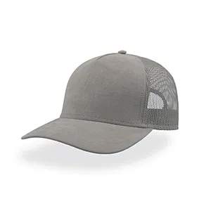 China Supplier Custom 6 Panel  Blank Suede Trucker Cap, Colorful Fashion Mesh Trucker Cap , Plain Adjustable Trucker Hat