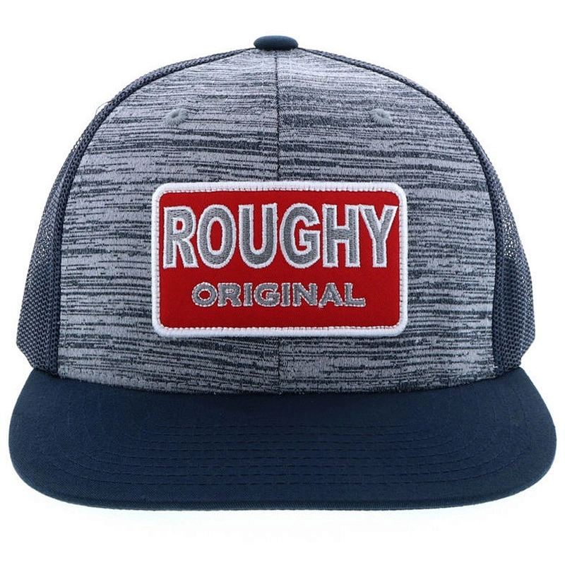 Hot Selling Gray Heather Navy Mesh Hat,Custom Embroidery Patch Logo Trucker Caps,6 Panel Trucker Snapback Hats