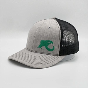 2019 New Custom Wholesale Embroidery Trucker Hats,6 Panel Mesh Baseball Cap,Heather Grey Blank Sports Hat