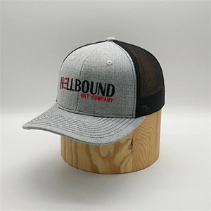 100% Cotton Adult Custom Embroidery Mesh Trucker Caps