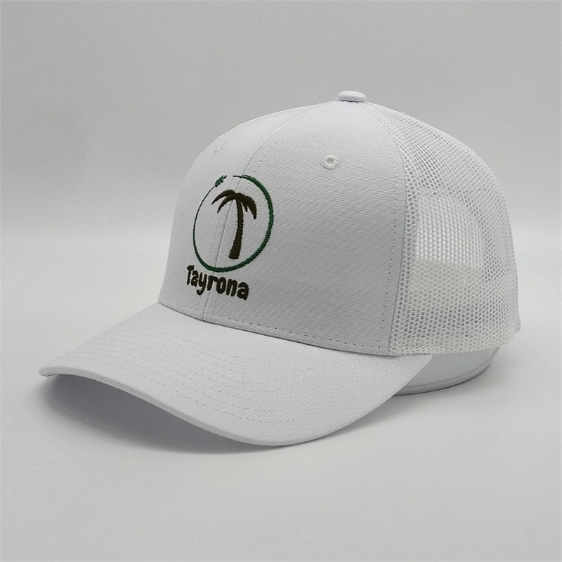 Summer Breathable Customised Children Sun Yellow Twill Trucker Hat Kids Baseball Caps With Embroidery