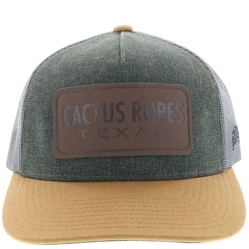 Best  Contrast Color Trucker Hat,Quilted Pre Curved Brim Trucker 6 Panel Cheap Mesh Cap, Embroidery Leather Patch Design