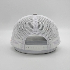Personalized  Embroidery 6 Panel Two Tone Fitted Hat Custom Logo Baseball Mesh Trucker Sports Caps