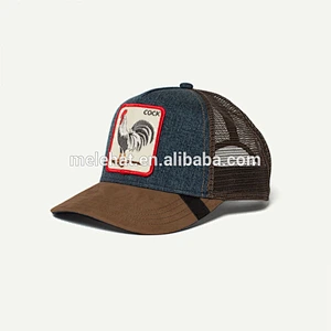 Custom Meidiney Mesh Back Embroidery Patch Trucker Baseball Cap