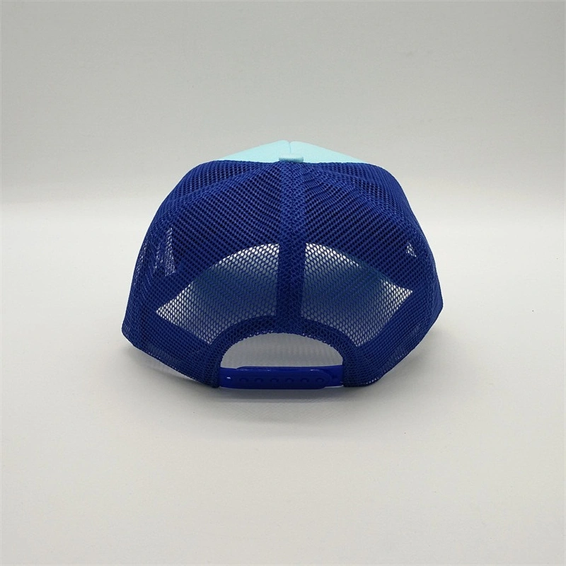 Customized Mesh Design 5 Panel Trucker Hats With Embroidery Patch