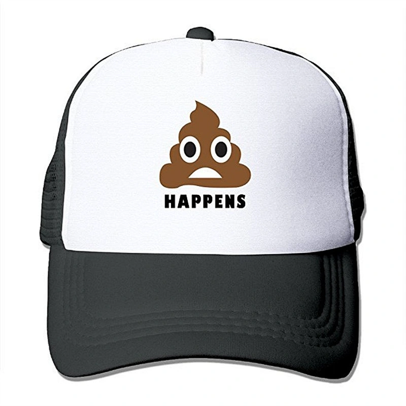 High Quality Custom Meidiney Colorful Printing Logo DIY Design Emoji Foam Mesh Trucker Hats