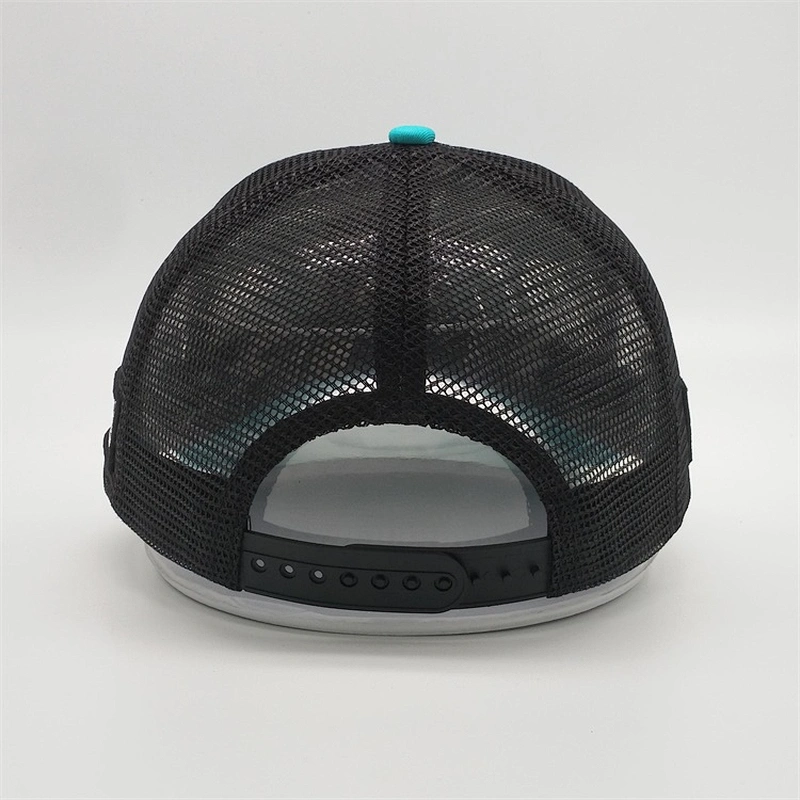 High Quality Customised 5 Panel Plain Sports Qatar 3d Puff Embroidery Trucker Hat Baseball Cap With Logo