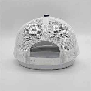 Wholesale Multi Color Mens Summer Mesh Cap 6panels Plastic Buckle Strap Sport Caps Custom Logo Trucker Hats