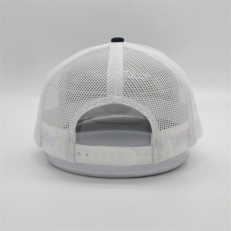 Wholesale Multi Color Mens Summer Mesh Cap 6panels Plastic Buckle Strap Sport Caps Custom Logo Trucker Hats