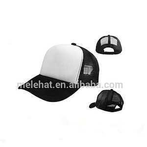 Wholesale Custom Meidiney Foam Font Blank Curved Brim Trucker Hats