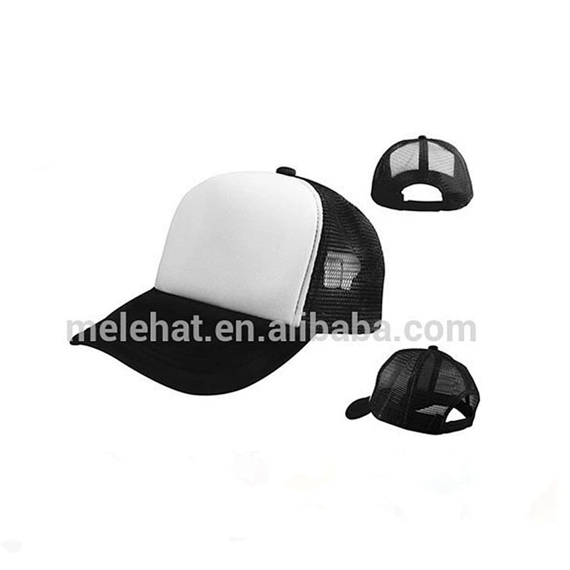 Wholesale Custom Meidiney Foam Font Blank Curved Brim Trucker Hats
