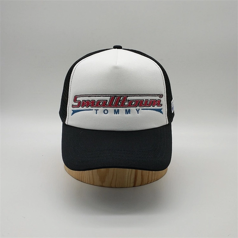 High Quality Custom 5 Panels Foam Front Mesh Back Sports Mesh Trucker Hats