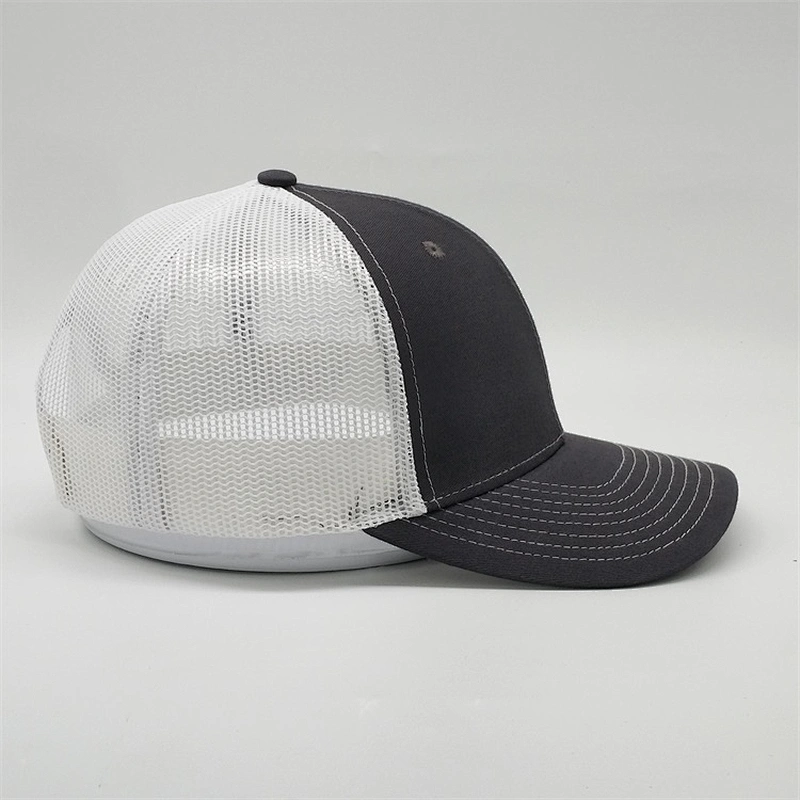 custom plain embroidered trucker cap,mesh curved bill trucker hat plastic snapback ,black men sports trucker hats