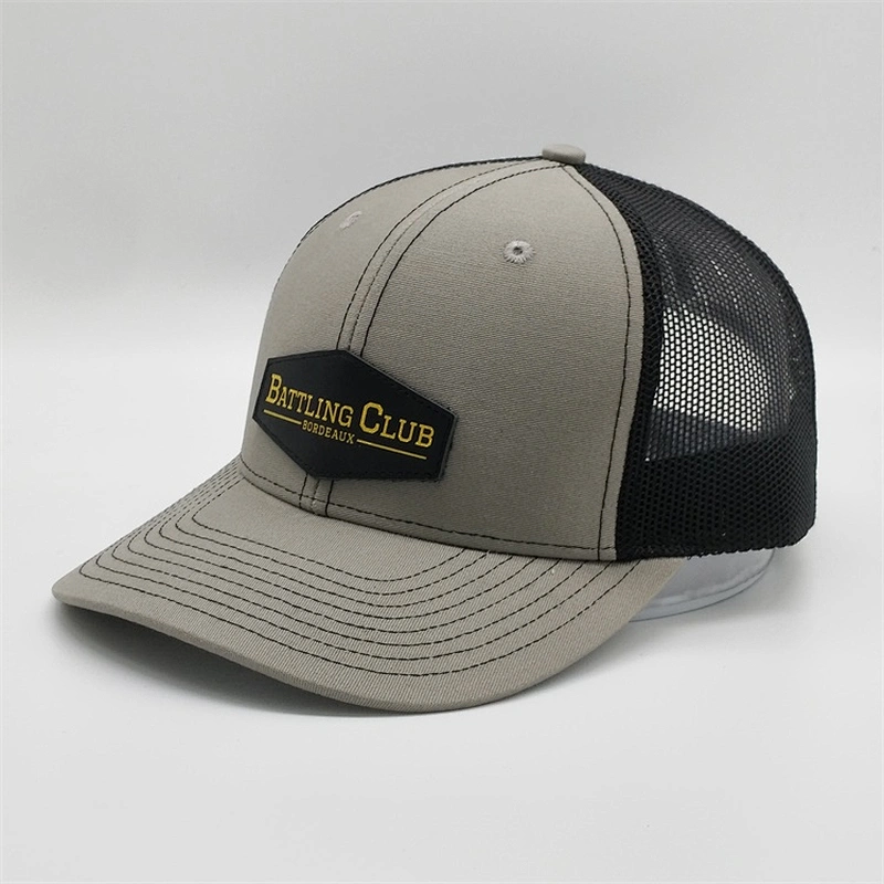 Custom 6 Panel Low Profile Embossed Hat,Sport Summer Man Leather Patch Baseball Hat,American Style Snapback Trucker Cap