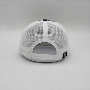 Custom 6 Panel Adjustable Personalized  Fashion Plain Mesh Baseball Trucker Cap For Wholesale