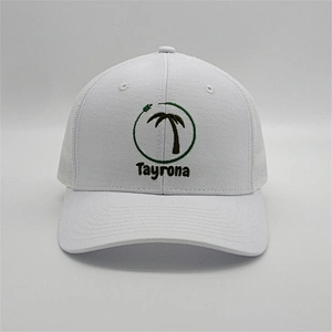 Summer Breathable Customised Children Sun Yellow Twill Trucker Hat Kids Baseball Caps With Embroidery
