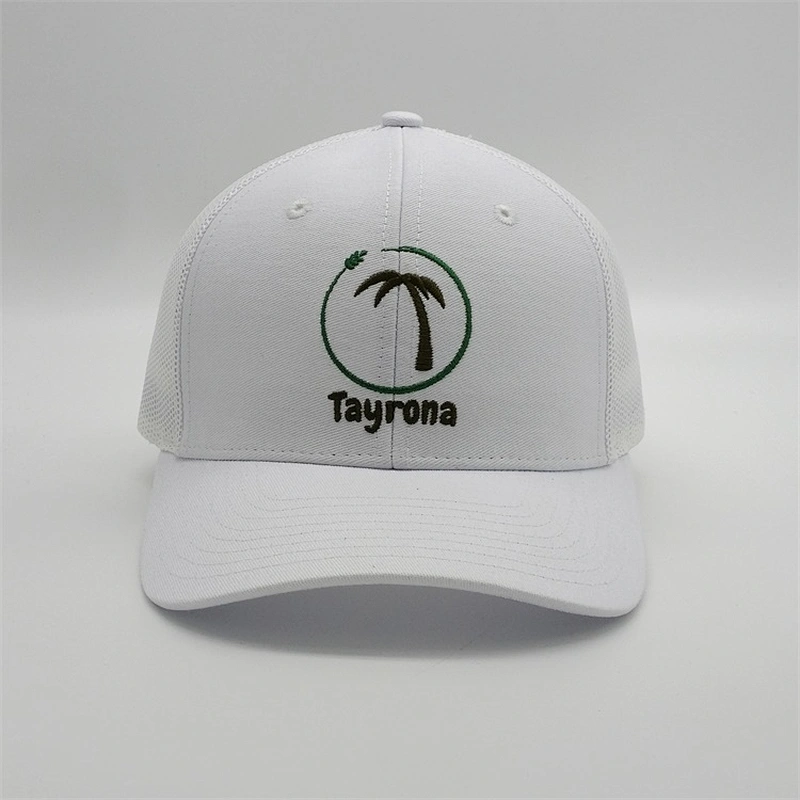Summer Breathable Customised Children Sun Yellow Twill Trucker Hat Kids Baseball Caps With Embroidery