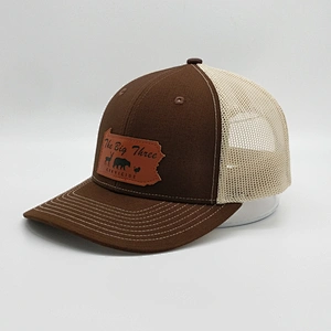 2019 Cheap Custom Cotton Embroidery Animal Logo Trucker Caps,6 Panel Navy Blue Baseball Hats,Black Mesh Trucker Hat