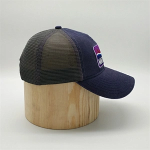 6 Panel Embroidery Patch Trucker Cap,High Quality Trucker Hats Custom,Design Your Own Mesh Trucker Cap