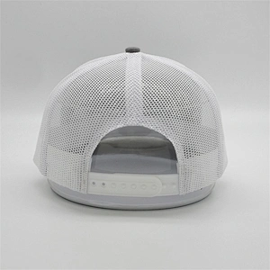 2019 Cheap Custom High Quality Embroidered Logo Heather Grey Mesh Adjustable Trucker Caps Hats