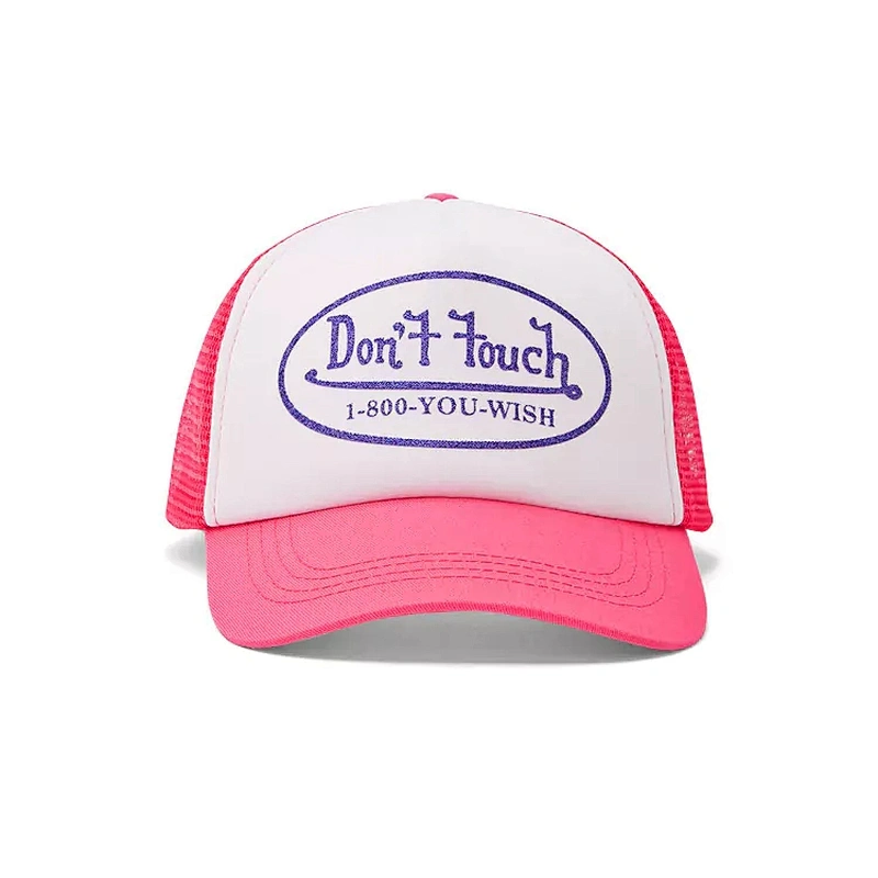Guangzhou Factory Custom Meidiney Womens Printed Design Mesh Trucker Hat