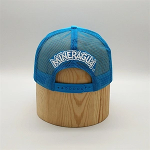 Foam Front Metal Printed Trucker Cap With Mesh