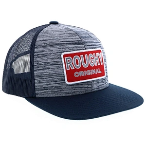 Hot Selling Gray Heather Navy Mesh Hat,Custom Embroidery Patch Logo Trucker Caps,6 Panel Trucker Snapback Hats