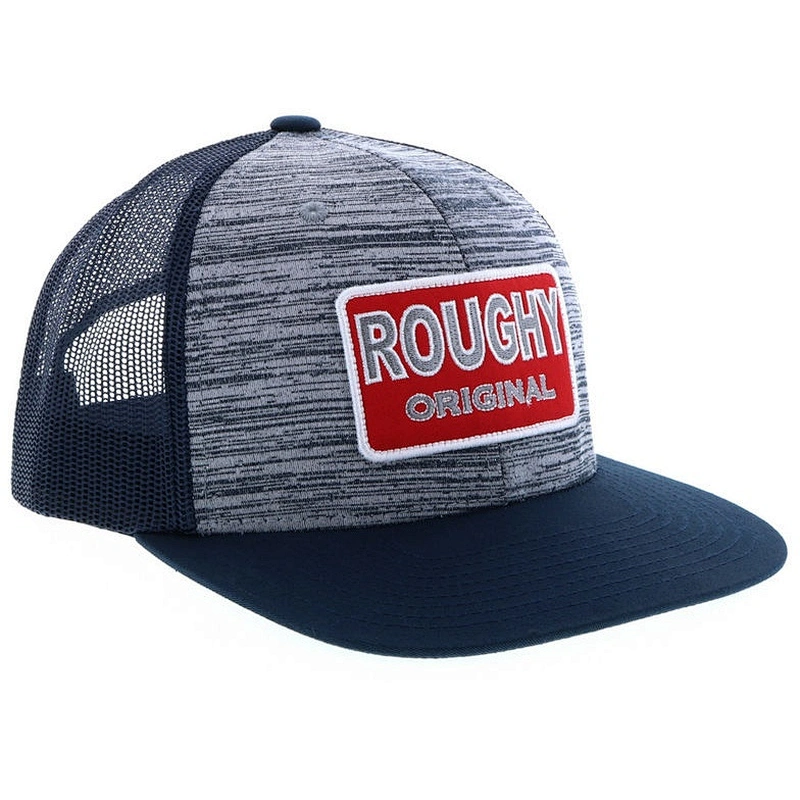 Hot Selling Gray Heather Navy Mesh Hat,Custom Embroidery Patch Logo Trucker Caps,6 Panel Trucker Snapback Hats