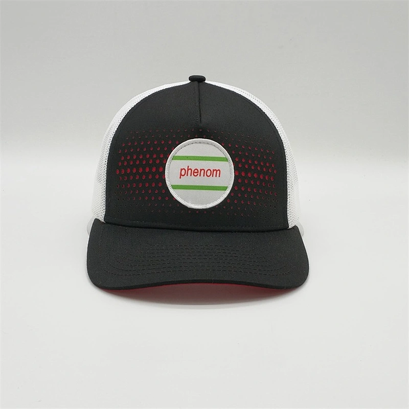 High Quality Laser Drilling Trucker Cap,Custom Patch Logo Trucker Hat,Oem 5 Panel Trucker Caps